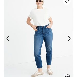 Madewell mom jeans